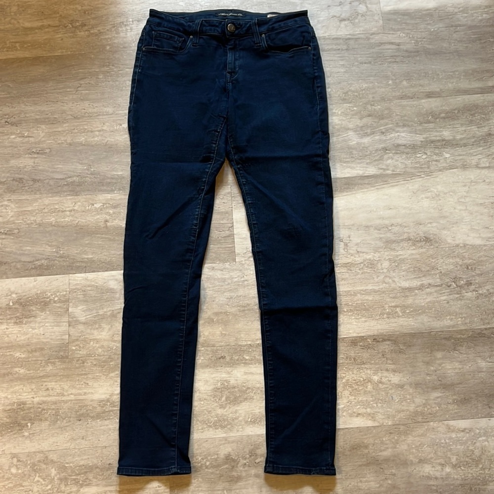Women’s Mavi Dark Blue Alexa Mid-Rise Skinny Jeans size 28/33